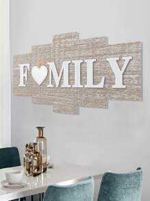 5 miếng dán tường hình trái tim & chữ cái - Nhiều màu - Xem 2