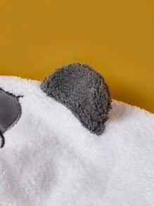 We Bare Bears X SHEIN Cartoon Design Bath Headband - White - View 5