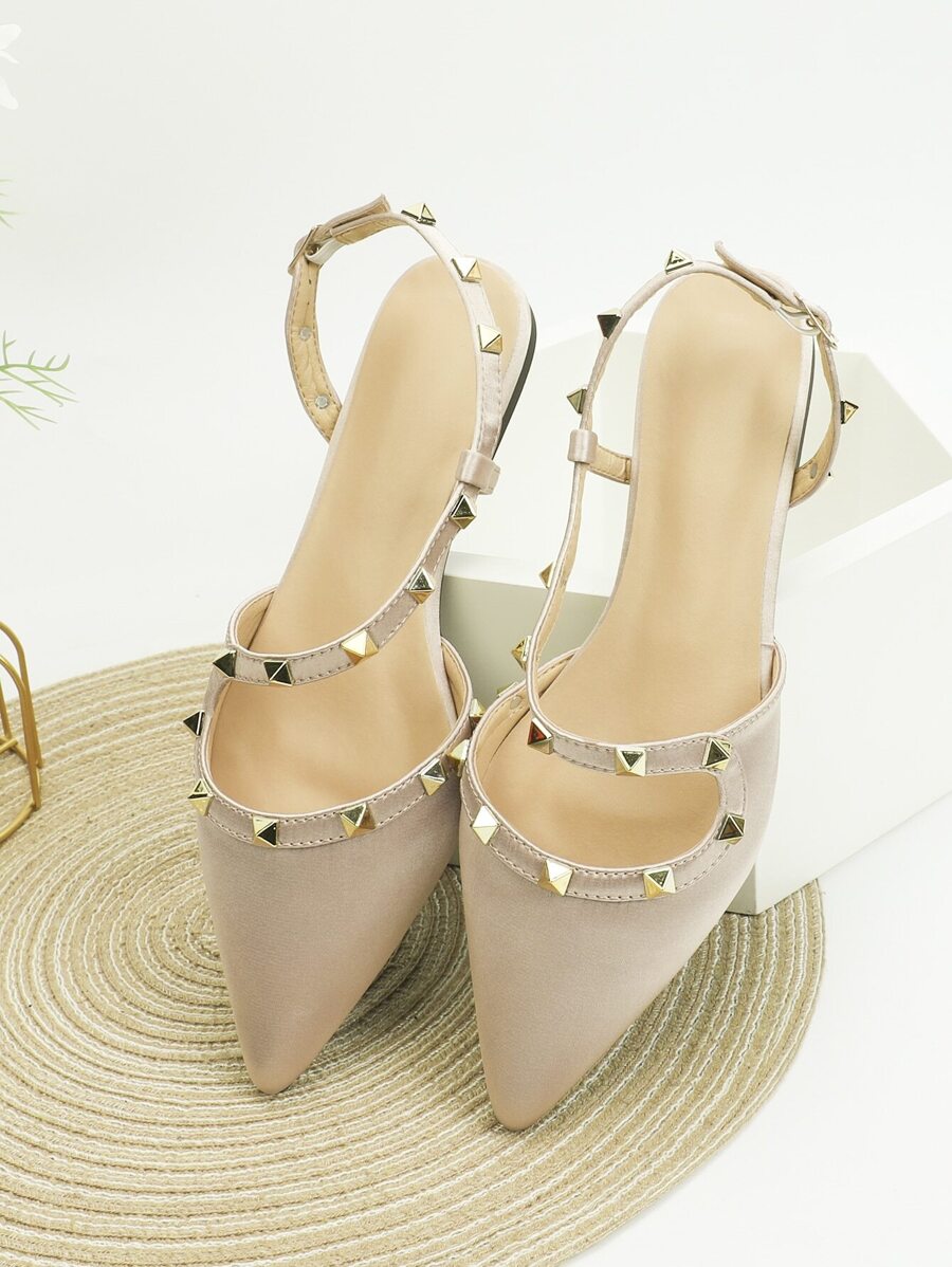 Giày bệt Nữ - Màu be - Xem 1