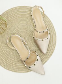 Giày bệt Nữ - Màu be - Xem 2