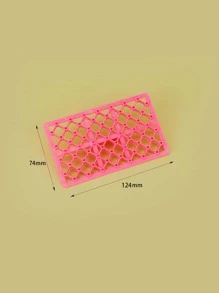 1 pieza Sello de galleta con diseño de corazón - Rosa - Ver 5