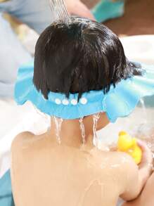 嬰兒洗髮水浴帽耳朵保護防水帽子寶寶派對帽子洗髮水帽子 - 彩色 - 查看 2