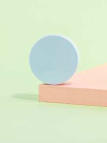 Plastic Empty Loose Powder Container Make-Up Loose Powder Puff Box Case With Sifter Lids And Powder Puff - Baby Blue - View 6