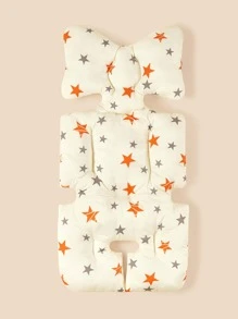 Đệm lót cho xe đẩy trẻ em in hình ngôi sao - Nhiều màu - Xem 2