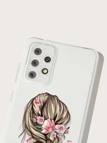 人像圖案透明手機殼 - 彩色 - 查看 5