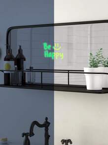 1 件，Be Happy 夜灯镜子装饰贴纸 - 綠色 - 查看 3