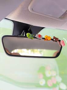 5入組卡通動物設計車內裝飾品 - 彩色 - 查看 1