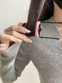 DAZY 6pcs Hair Curling Roller - Pink - View 5