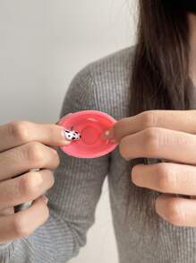 DAZY Easy Use Practical Hair Styling Tool, Mushroom Silicone Hairstyle Roller - Pink - View 7