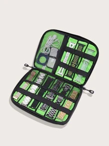 極簡風格錶帶收納袋 - 黑色 - 查看 2