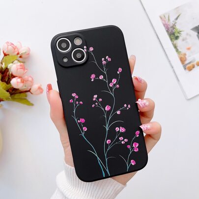 Flower Print Phone Case