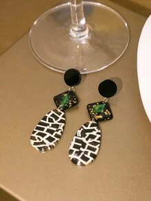 幾何耳墜 - 彩色 - 查看 5