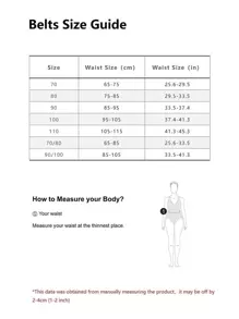 波西米亚风镂空宽腰带女士束腰带，适合万圣节夏季、秋季、学校秋季、万圣节 - 棕色 - 查看 6