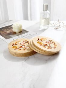 1pc Fox Pattern Coaster - Nhiều màu - Xem 2