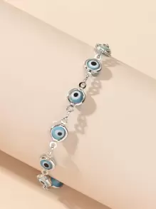 Evil Eye Decor Bracelet - Multicolor - View 1