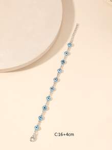 Evil Eye Decor Bracelet - Multicolor - View 3