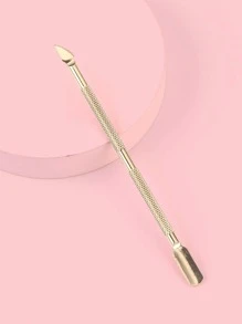 1pc Stainless Steel Nail Push - Gold - View 2