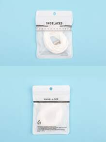 扣式彈性鞋帶無須綁鞋帶 - 白色 - 查看 5