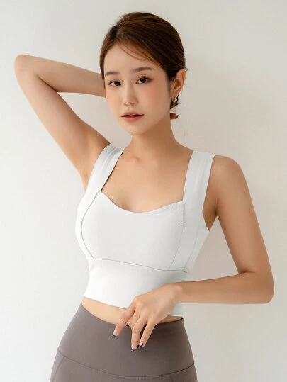 DAZY 素色高度支撐運動型胸罩