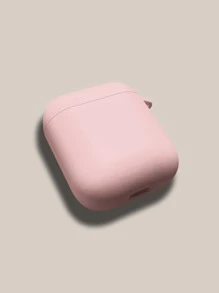 Solid Case Compatible With Airpods - Pink - View 3