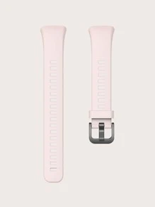 Plain Watchband Compatible With Huawei Band 6 - Pink - View 5