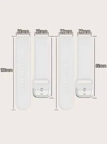 Plain Silicone Watchband