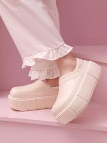 Thermal Lined Work Clogs - Beige - View 3