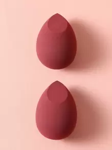 2pcs Makeup Sponge - Red - View 5