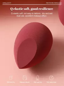 2pcs Makeup Sponge - Red - View 6