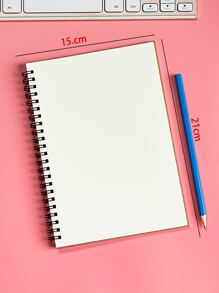 Giấy ghi chú Sổ tay xoắn ốc - Màu Khaki - Xem 2