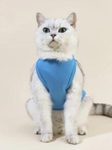 Geekydog Cartoon Print Pet Tank - Multicolor - View 3