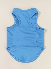 Geekydog Cartoon Print Pet Tank - Multicolor - View 6