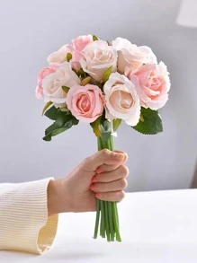 12束人造玫瑰 - 彩色 - 查看 6