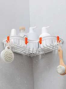 1入組塑膠收納架 - 白色 - 查看 2