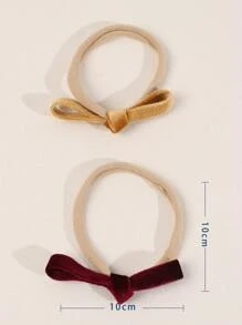 8pcs Baby Knot Decor Hair Tie - Multicolor - View 6