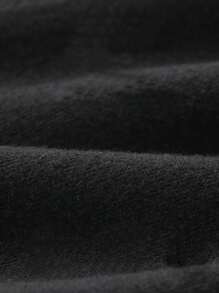 2雙小女童極簡風格素色褲襪 - 黑色 - 查看 4