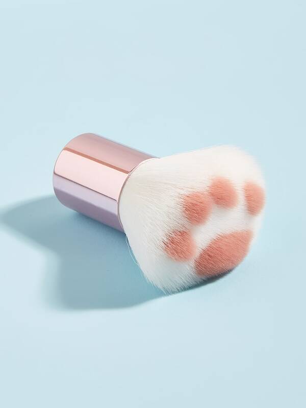 Powder Dispenser Brush, 1pc Cute Cat Claw Shaped Makeup Brush, Multi