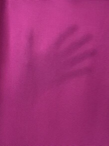 Breezaya One Shoulder Cut Out Top & Split Thigh Skirt - Hot Pink - View 7