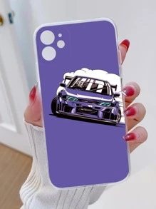 Car Pattern Phone Case - Multicolor - View 2