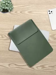 13 pulgadas Bolso para ordenador simple - Verde militar - Ver 1