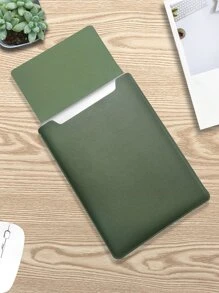 13 pulgadas Bolso para ordenador simple - Verde militar - Ver 2