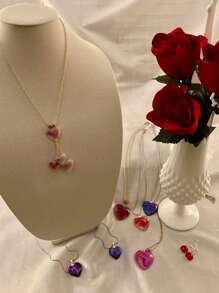 1pc Heart & Geometric Shaped DIY Silicone Mold - White - View 7