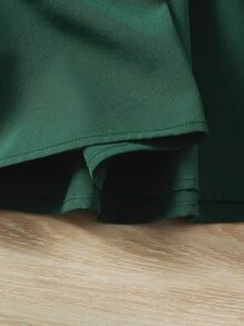 SHEIN Young Girl Floral Print Ruffle Hem Dress - Multicolor - View 4