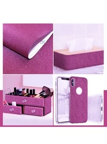 1 张闪光墙纸，现代 PVC 闪光细节防水墙胶卷，适用于家庭，翻新贴纸可剥离墙板，墙纸，壁纸，春季装饰品让您的家焕然一新，拉玛装饰贴纸礼物生日毕业