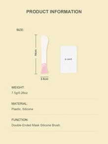 Claw Pattern Facial Sheet Brush - Multicolor - View 7