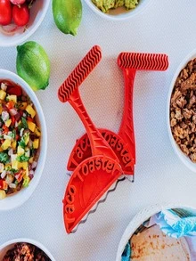 1pc Plain Burrito Maker - Red - View 5