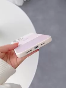 Apple Pink Butterfly Pattern Phone Case Compatible With IPhone15/15Plus/15Pro/15Promax Waterproof Shockproof Anti-Fall Scratch Resistant - Multicolor - View 3