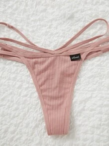 3pack Cut-out Panty - Multicolor - View 4