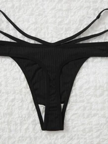 3pack Cut-out Panty - Multicolor - View 5