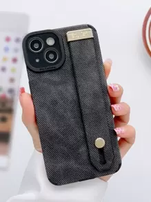 極簡風格手機殼帶腕帶 - 彩色 - 查看 1